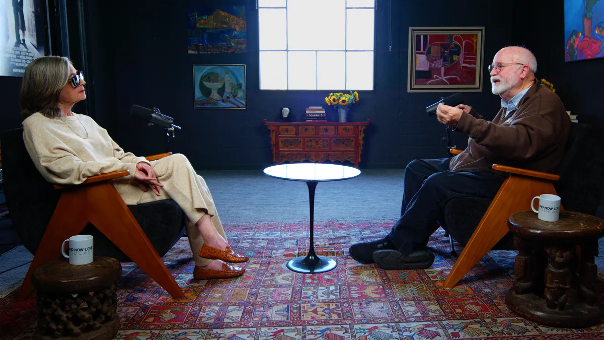 Cynthia Marks with Father Greg Boyle